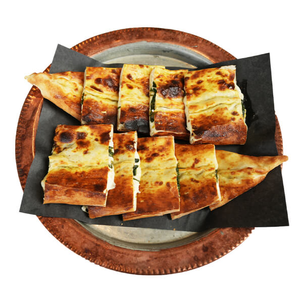 spinach & cheese pide